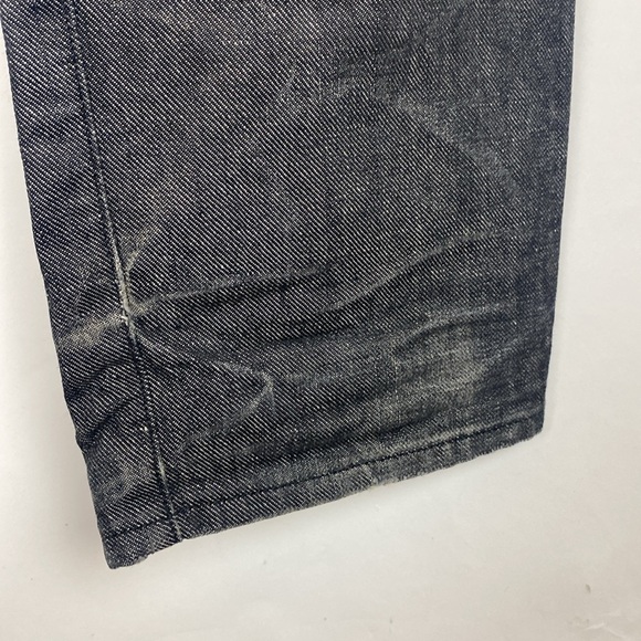 Fabric Brand & Co Jeans Mens 33 Japanese Selvedge Jeans Slim Fit Button Fly - Picture 10 of 16